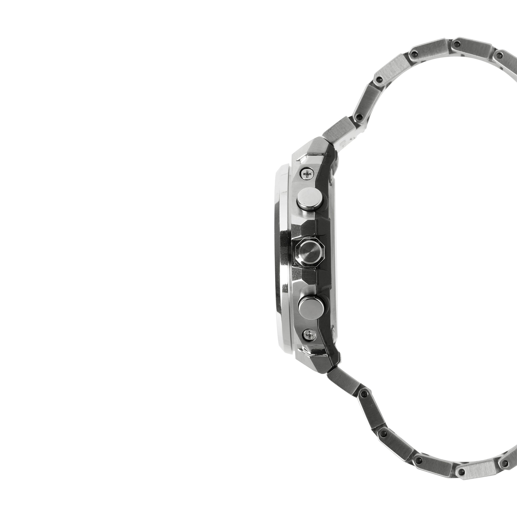 GST-B1000D-2A Solar G Steel Stainless Steel / Carbon Silver