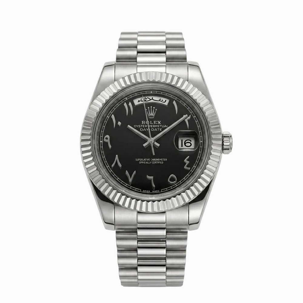 Rolex Day-Date 40 White Gold "Black Arabic Dial" (Reference: 228239)