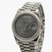 Rolex Day-Date 40 Platinum "Ice Blue Arabic Dial" (Reference: 228236)