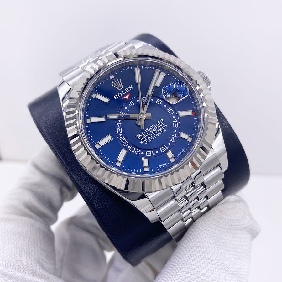 Rolex Sky-Dweller 42mm Stainless Steel 326934 Blue Dial