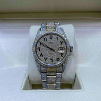 Bust Down Rolex 36mm Two Tone Yellow