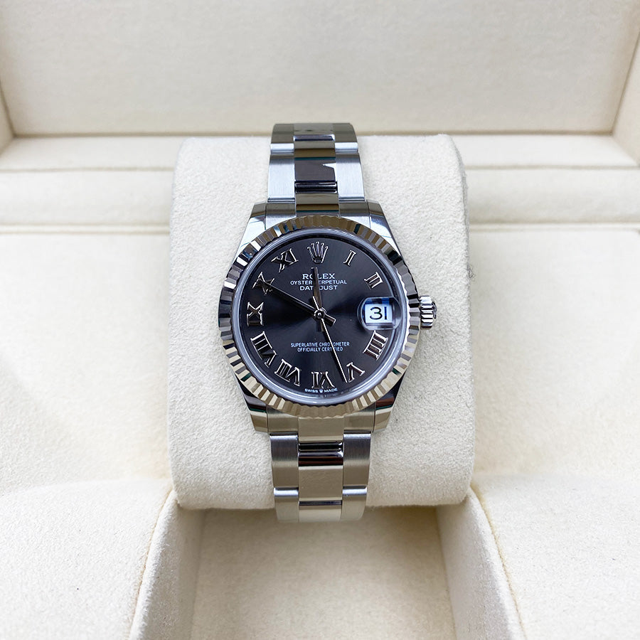 Rolex Datejust 31mm Grey Roman Dial 278274