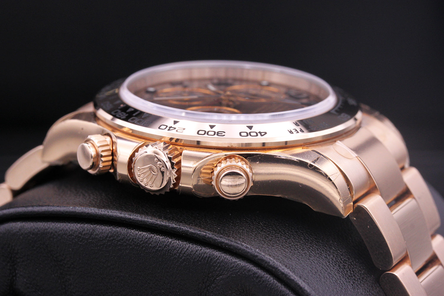 Rolex Daytona 40mm Rose Gold 116505 Chocolate Dial