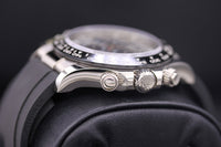 Rolex Daytona 40mm Oyster Flex 116519LN White Gold Steel Black Dial