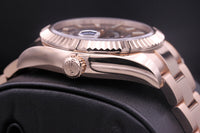 Rolex Sky-Dweller 42mm Rose Gold 326935 Chocolate Dial