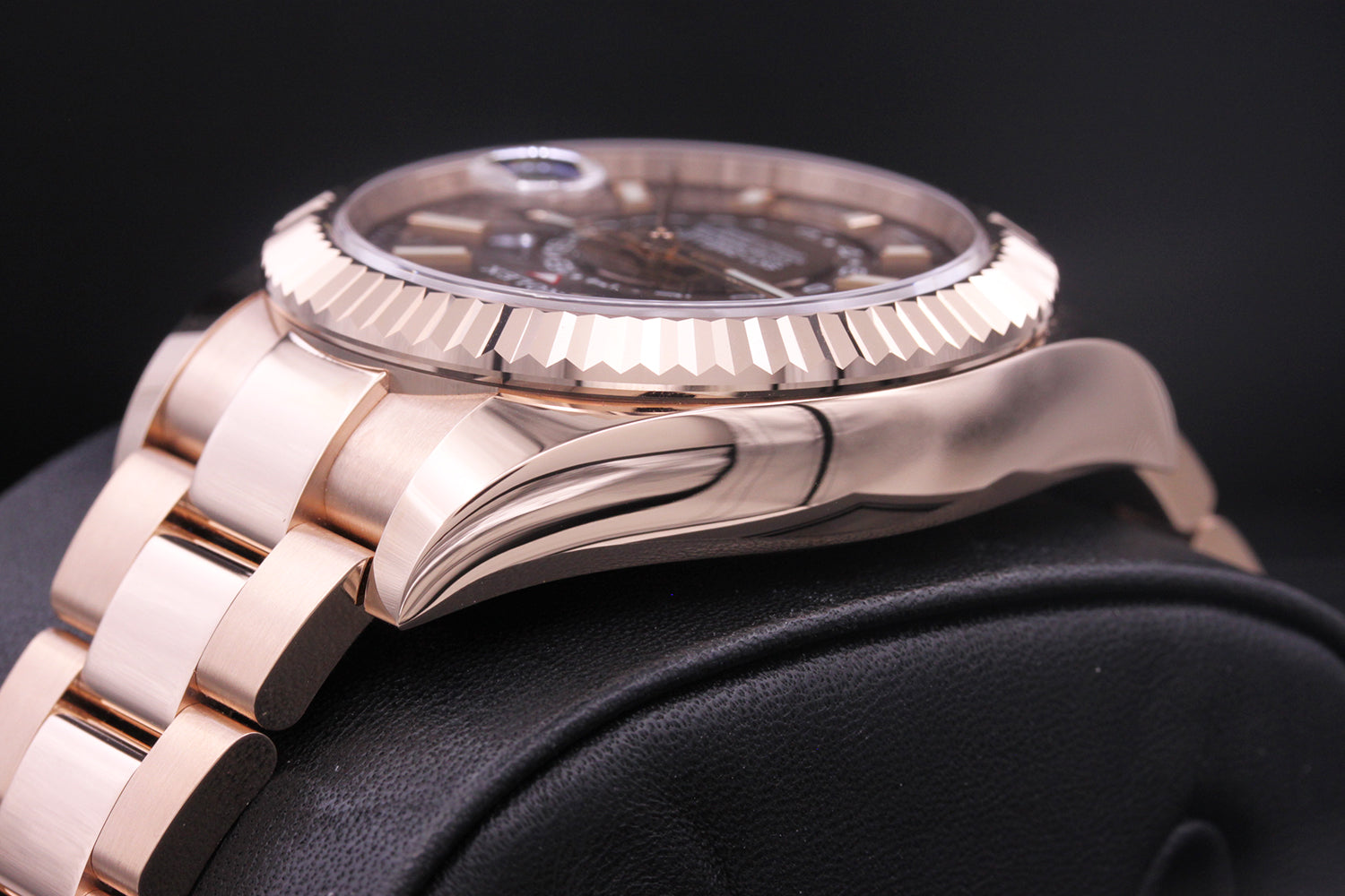 Rolex Sky-Dweller 42mm Rose Gold 326935 Chocolate Dial