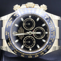 Rolex Daytona 40mm Oyster Flex 116518LN Black Dial