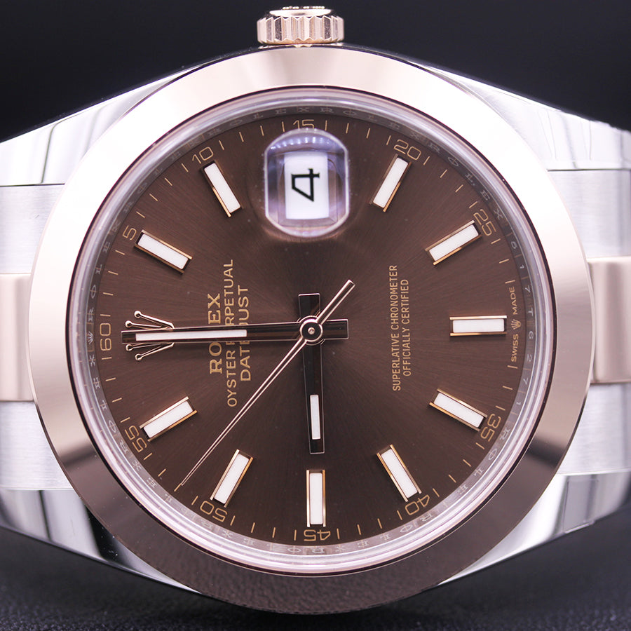 Rolex Datejust 41mm 126301 Chocolate Dial