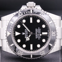 Rolex Submariner 41mm 124060 Black Dial