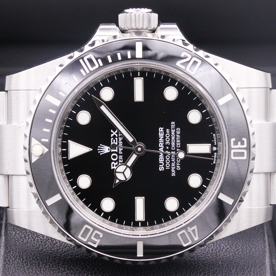 Rolex Submariner 41mm 124060 Black Dial