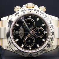 Rolex Daytona 40mm Yellow Gold 116508 Black Dial