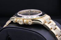 Rolex Daytona 40mm Yellow Gold 116508 Black Dial