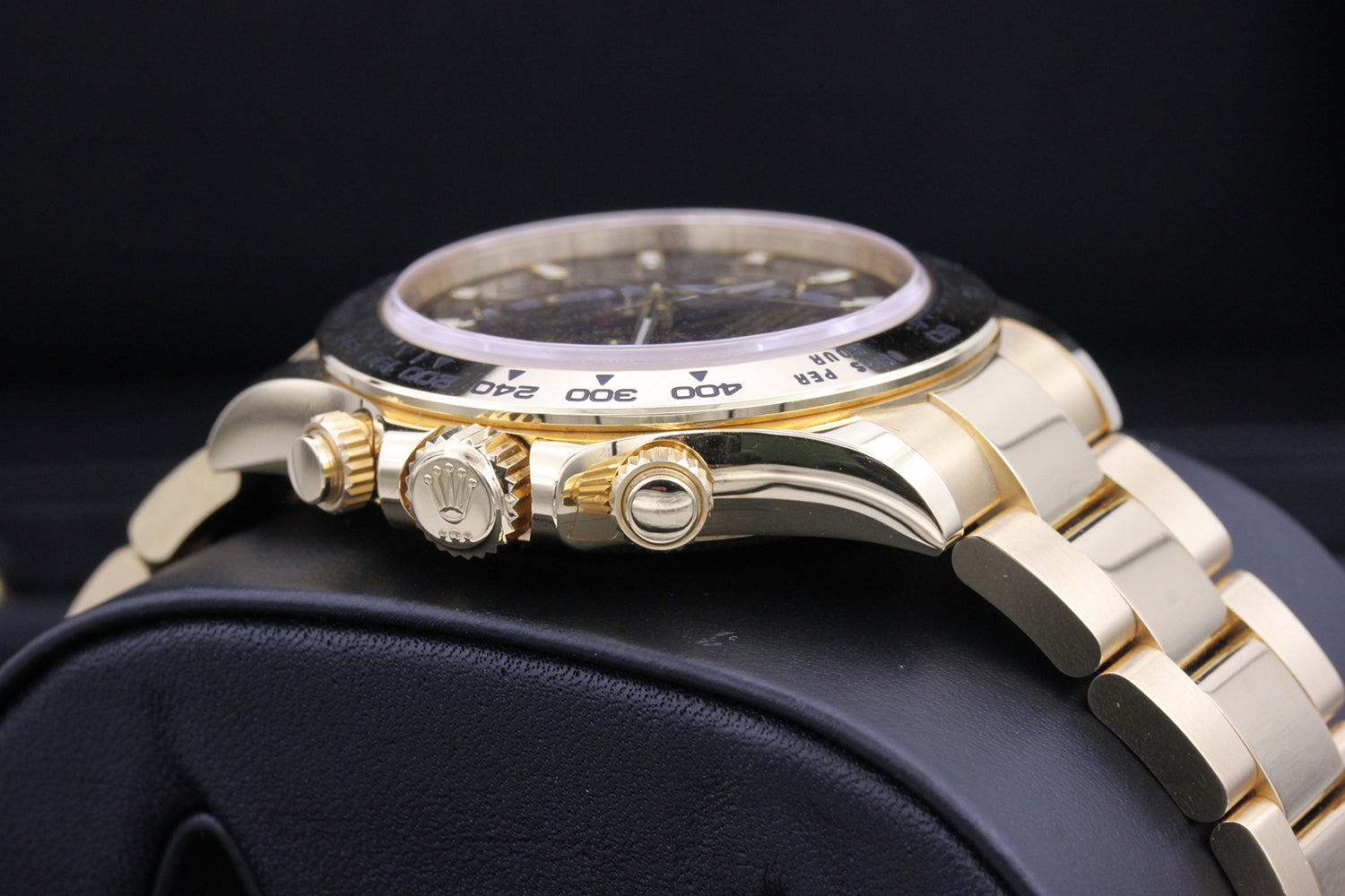 Rolex Daytona 40mm Yellow Gold 116508 Black Dial
