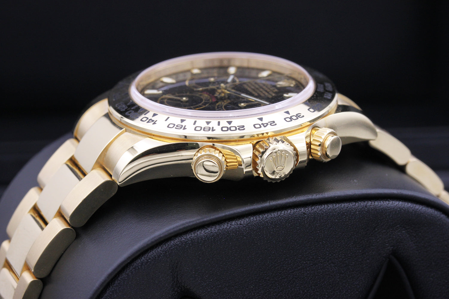 Rolex Daytona 40mm Yellow Gold 116508 Black Dial