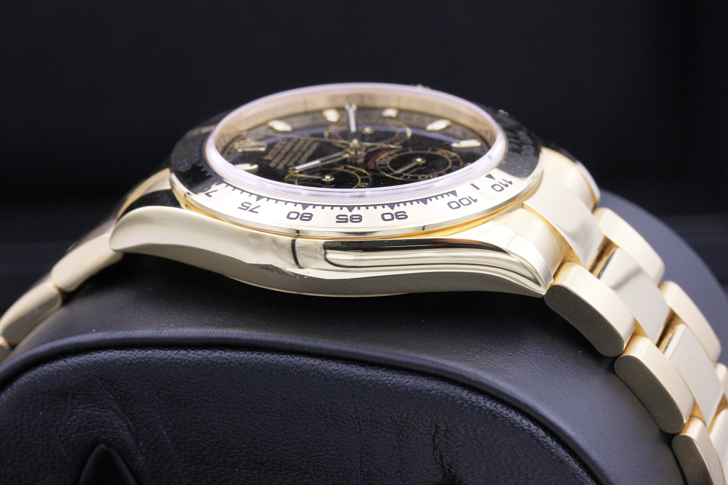 Rolex Daytona 40mm Yellow Gold 116508 Black Dial