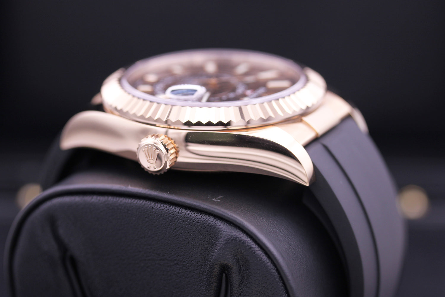 Rolex Sky-Dweller 42mm Oyster Flex 326235 Chocolate Dial