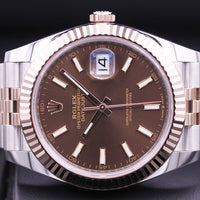 Rolex Datejust 41mm 126331 Chocolate Dial