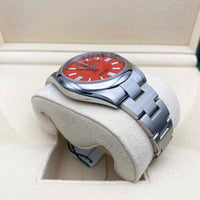 Rolex Oyster Perpetual "Coral" 41mm 124300 Red Dial
