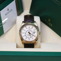 Rolex Sky-Dweller 42mm 326135 White Dial