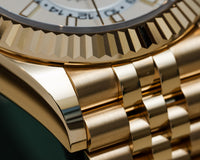 Rolex Sky Dweller White Dial Yellow Gold Jubilee 336938