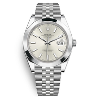 Rolex Datejust 41mm Silver Dial Domed Bezel 126300
