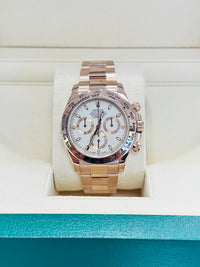 Rolex Daytona 40mm Rose Gold 116505 Ivory Dial