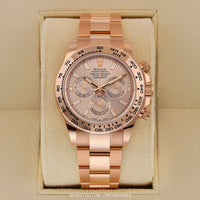 Rolex Daytona 40mm Rose Gold 116505 Ivory Dial