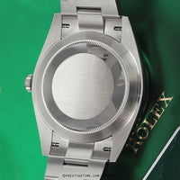 Rolex Datejust 41mm Slate Roman Numeral Dial Smooth Bezel 126300