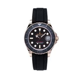 Rolex Yacht-Master 37mm Oyster Flex 268655 Black Dial