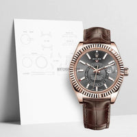 Rolex Sky-Dweller 42mm 326135 Rhodium Dial