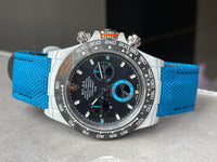 DIW Factory Daytona diw factory NTPT Carbon fibre Blue Strap