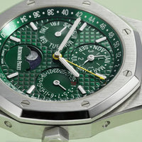 Royal Oak Perpetual Calendar Steel Green Dial 41mm