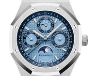 Audemars Piguet Royal Oak 26574 Blue Dial, Platinum, 41.0 mm, Switzerland