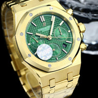 Audemars Piguet Royal Oak Chronograph Steel Green Dial