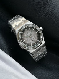 Audemars Piguet Royal Oak Steel Diamond Grey Dial 37mm