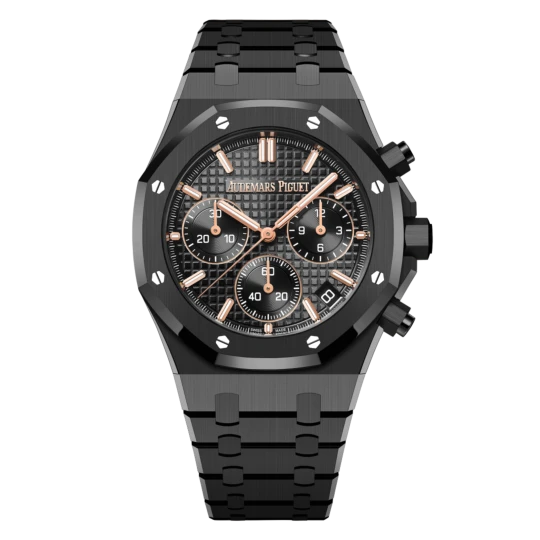 Royal Oak Chronograph "50th Anniversary" Ceramic Black Dial 41mm