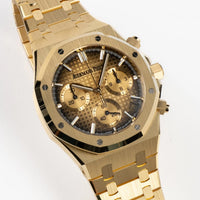 Audemars Piguet Royal Oak 26240BA.OO.1320BA.02 Chronograph Smoked Yellow Gold