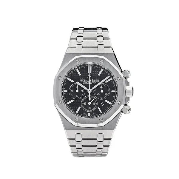Audemars Piguet Royal Oak Chronograph 41mm steel case and black dial ref. 26320st