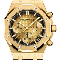 Audemars Piguet Royal Oak 26240BA.OO.1320BA.02 Chronograph Smoked Yellow Gold