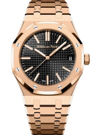 AP Royal Oak 15510OR | Rose Gold, Black Dial, 41mm ...