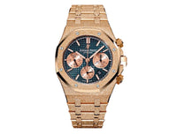 Audemars Piguet Royal Oak Chronograph, featuring a distinctive Frosted Gold finish