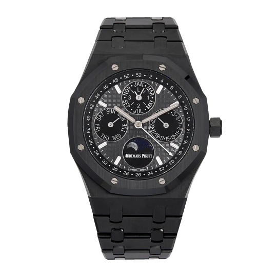 Royal Oak Perpetual Calendar Ceramic Black Dial 41mm