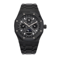 Royal Oak Perpetual Calendar Ceramic Black Dial 41mm