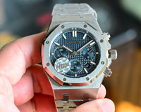 Audemars Piguet Royal Oak Chronograph Steel Blue Dial 38mm ...