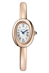 Cartier Baignoire WGBA Rose Gold, Analog, Quartz, Size 15