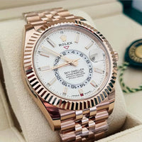 2024 Rolex Sky-Dweller Everose / White / Jubilee