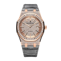 Royal Oak Rose Gold Diamond Pave Dial 41mm