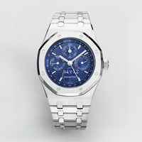 Audemars Piguet Royal Oak 25820 Blue Dial, White Platinum, 39.0 mm, Men's Watch