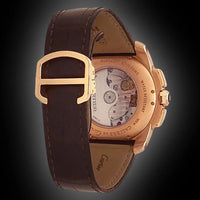 Cartier Calibre de Cartier W710 Silver Dial, Pink Gold, 42.0 mm, Alligator Leather