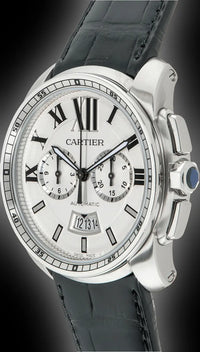 Cartier Calibre de Cartier W710 Silver Dial, Stainless Steel, 42.0 mm, Self Winding